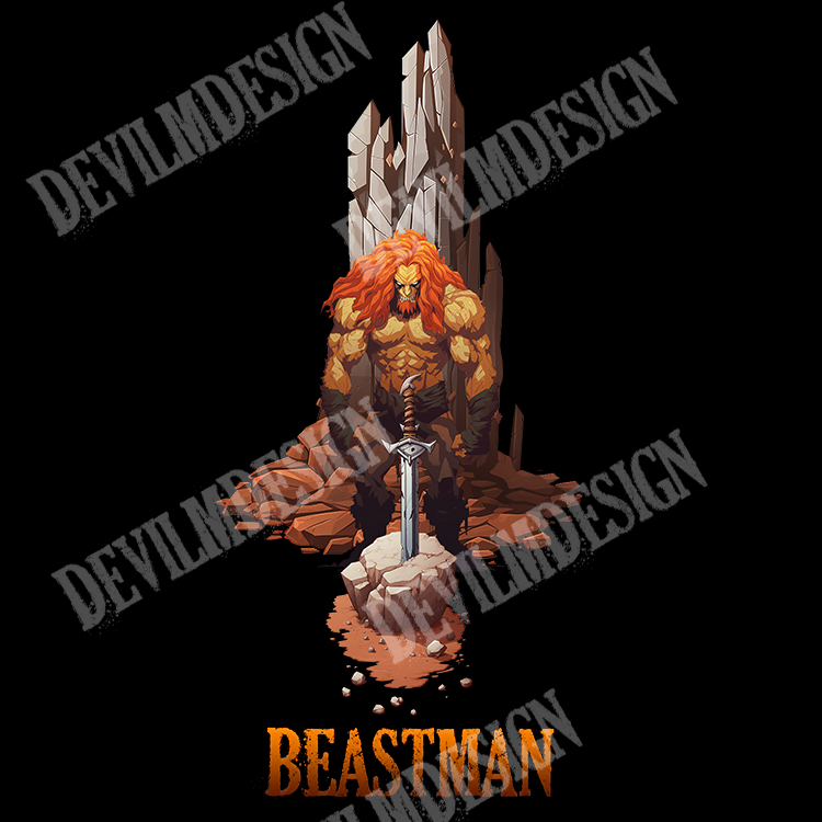 Beastman and Sword