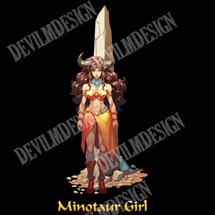 Minotaur Girl