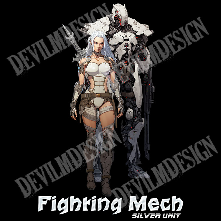 Fighting Mech (Silver Unit)