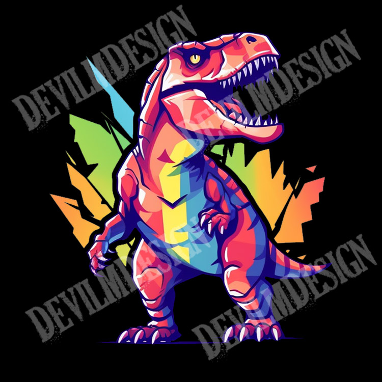 Dinosaur colorful