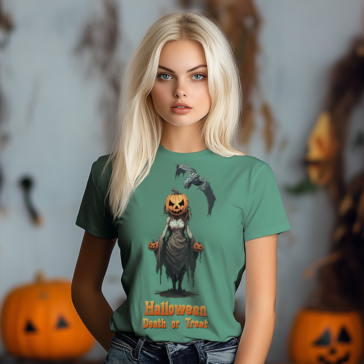 T-Shirt Pumpkin Head